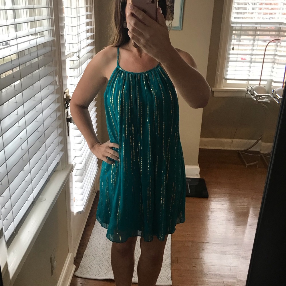 Vintage couture baby doll dress